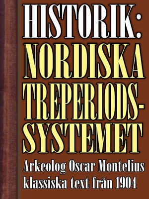 cover image of Det nordiska treperiodssystemet. En historik